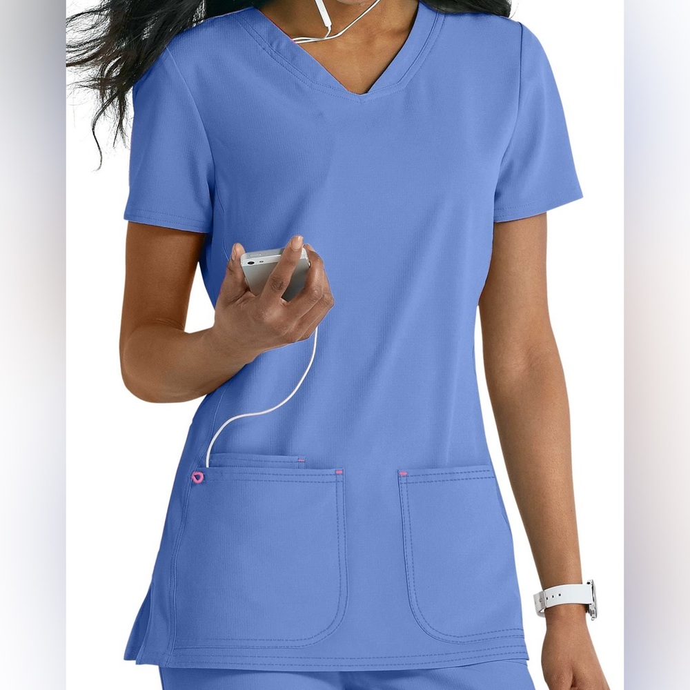 NWT HeartSoul Scrub Top